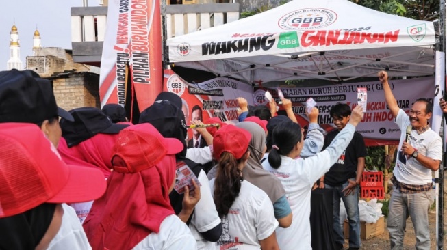 GBB Hadirkan Warung Ganjaran, Wujudkan Ketahanan Pangan juga Serap Aspirasi Buruh